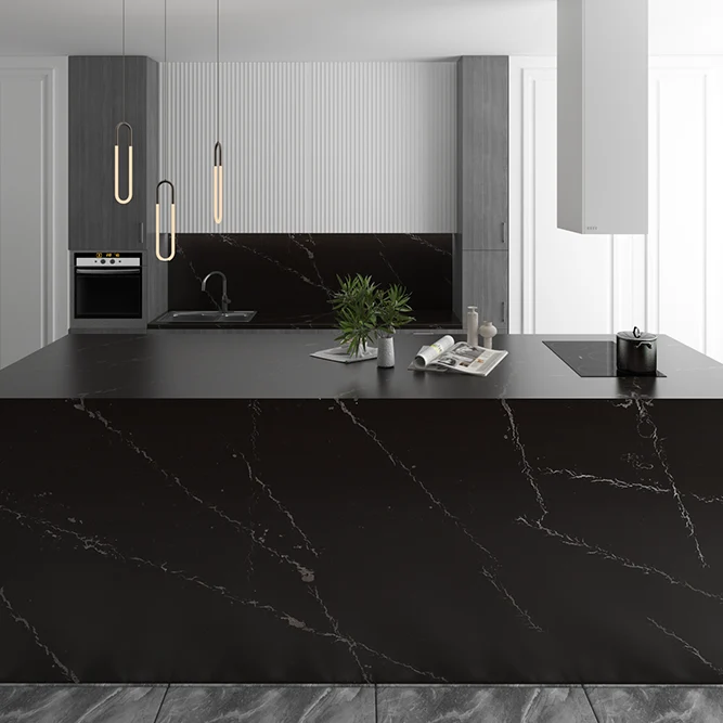 Certifié CE Plan de travail en quartz 2 cm - 3 cm KASS