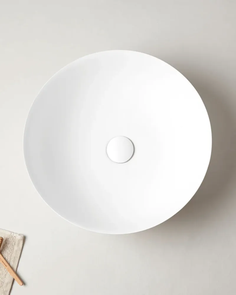 BOL : Vasque à poser Ø41×12h & Ø41×15 en Gelcoat