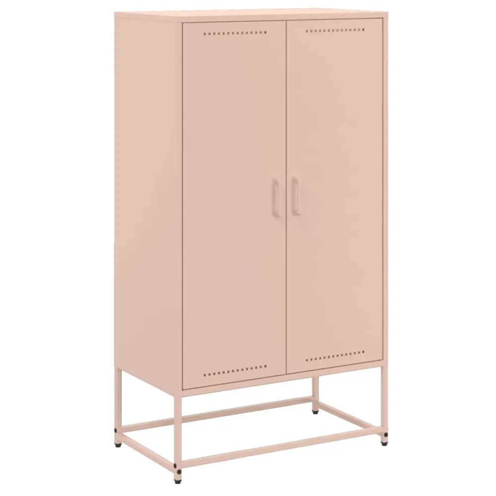 Buffet bahut commode armoire meuble de rangement organisateur cuisine salle de séjour salon haut 68,5 x 38,5 x 123,5 cm ac...