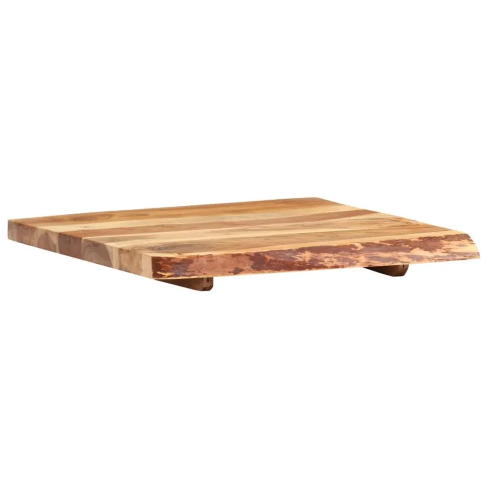 Dessus de meuble-lavabo de salle de bain étagère flottante tablette de meuble-lavabo plateau de meuble-lavabo 58 x 55 cm a...