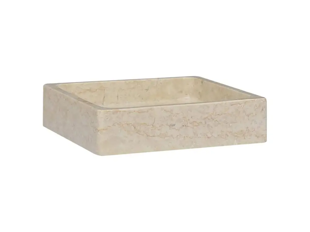 Lavabo de salle d'eau vasque à poser de toilette lave-mains de salle de bain lavabo de salle d'eau maison intérieur 40 x 4...