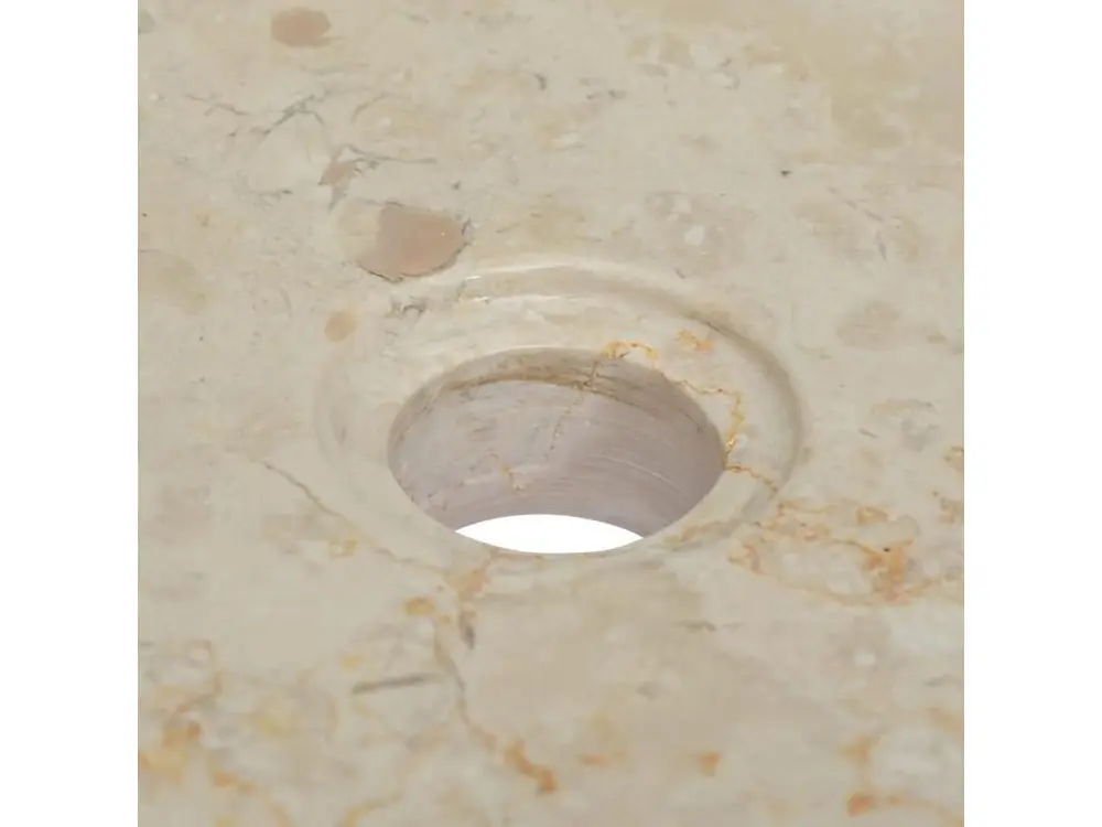 Lavabo de salle d'eau vasque à poser de toilette lave-mains de salle de bain lavabo de salle d'eau maison intérieur 40 x 4...
