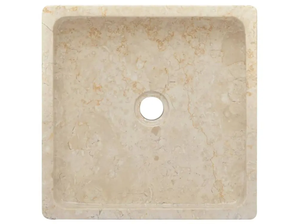 Lavabo de salle d'eau vasque à poser de toilette lave-mains de salle de bain lavabo de salle d'eau maison intérieur 40 x 4...