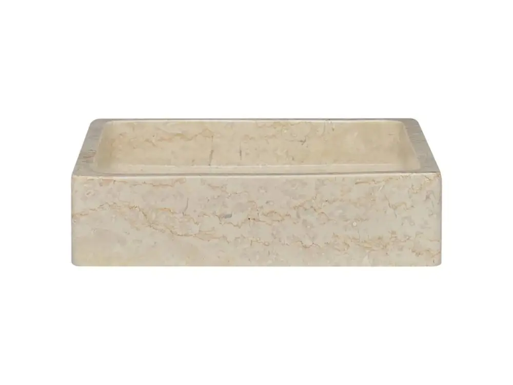 Lavabo de salle d'eau vasque à poser de toilette lave-mains de salle de bain lavabo de salle d'eau maison intérieur 40 x 4...