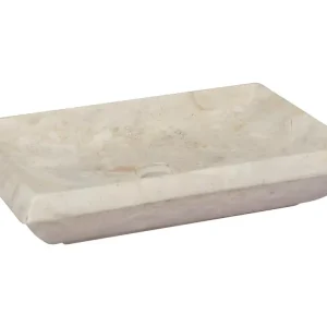 Lavabo de salle d'eau vasque à poser de toilette lave-mains de salle de bain lavabo de salle d'eau maison intérieur 50 x 3...
