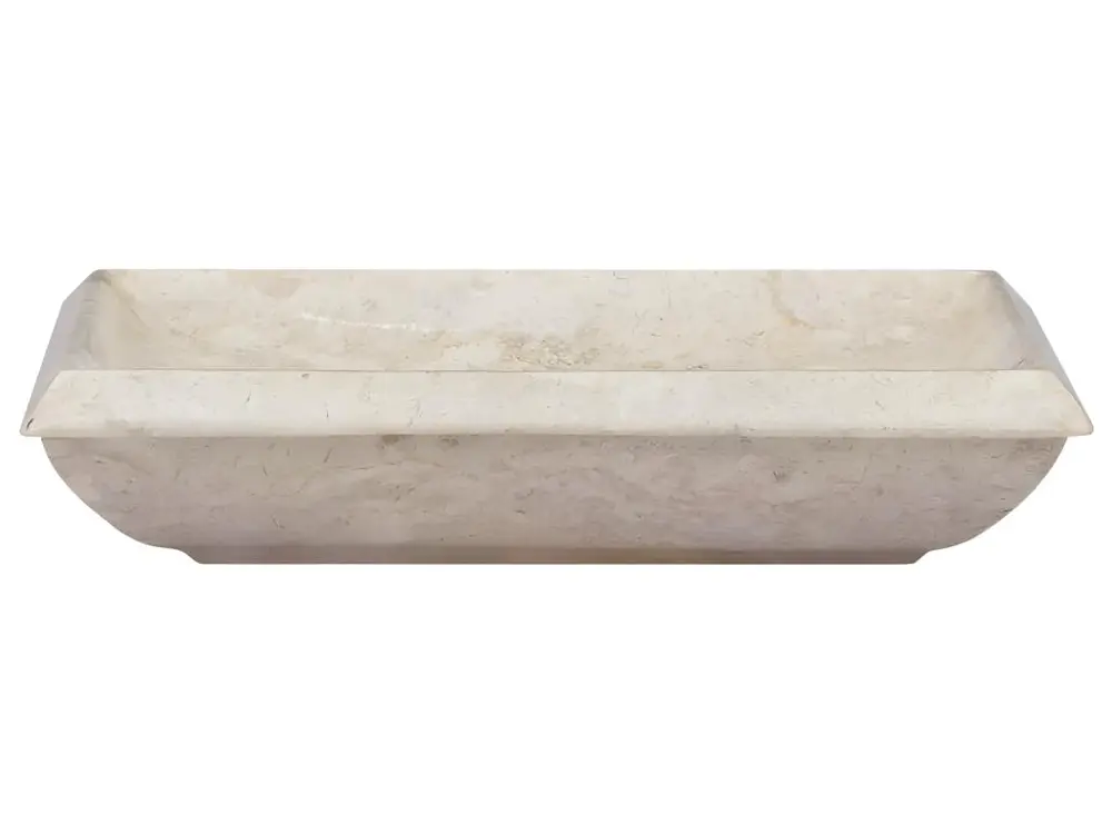 Lavabo de salle d'eau vasque à poser de toilette lave-mains de salle de bain lavabo de salle d'eau maison intérieur 50 x 3...