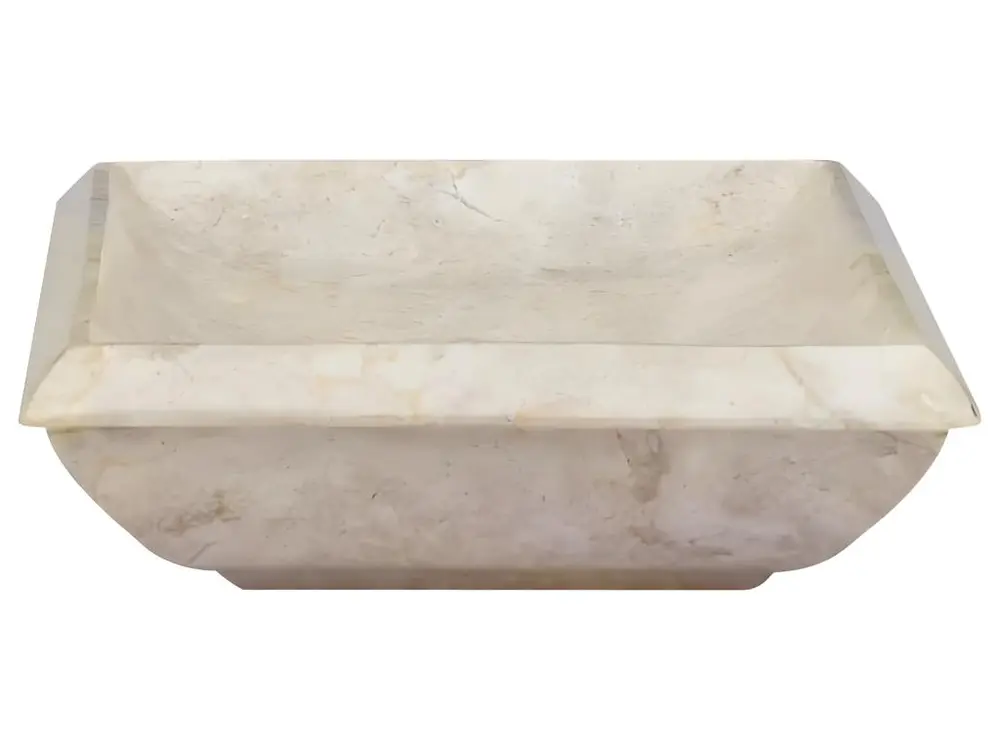 Lavabo de salle d'eau vasque à poser de toilette lave-mains de salle de bain lavabo de salle d'eau maison intérieur 50 x 3...
