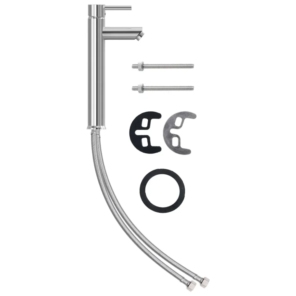 Mitigeur de douche Lavabo de bain avec robinet et drain à poussoir vasque à poser de toilette lave-mains de salle de bain...