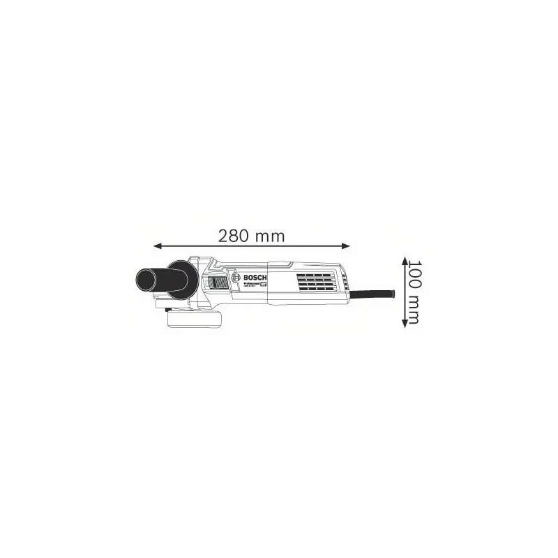 Meuleuse angulaire BOSCH 0601396104 - GWS 9-125 S Spécialisé 900W - Ø 125mm
