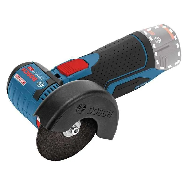 Meuleuse angulaire sans fil BOSCH 06019F2003 - GWS 12V-76 Professionnel 12V (vendu sans batterie)
