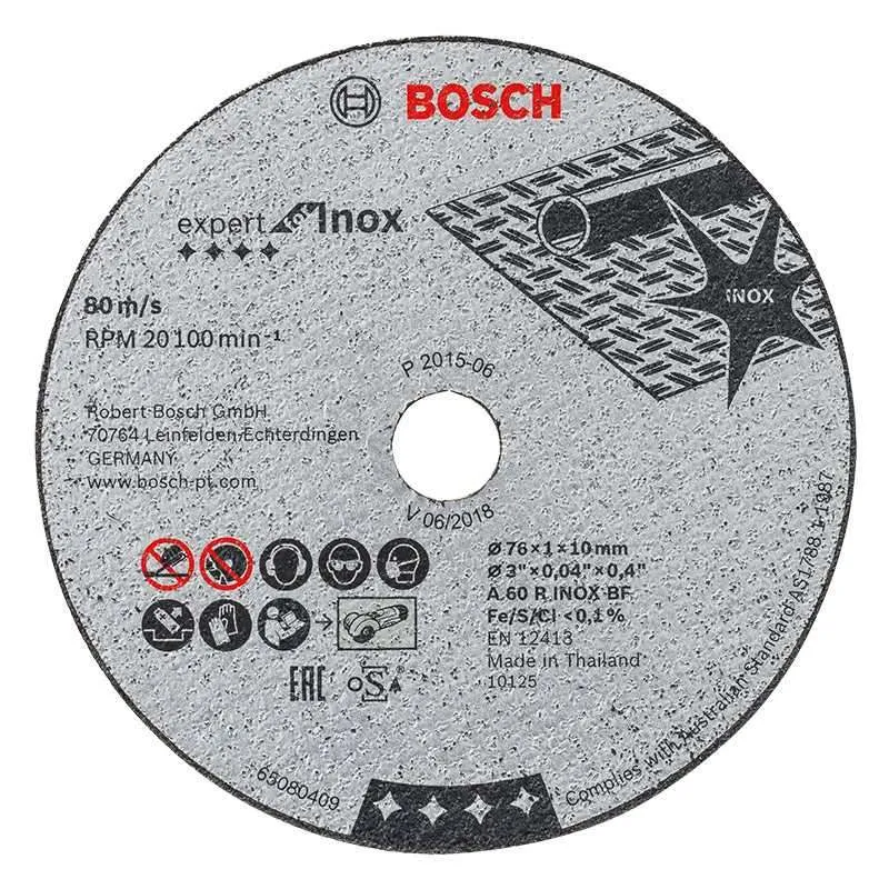 Meuleuse angulaire sans fil BOSCH 06019F2003 - GWS 12V-76 Professionnel 12V (vendu sans batterie)