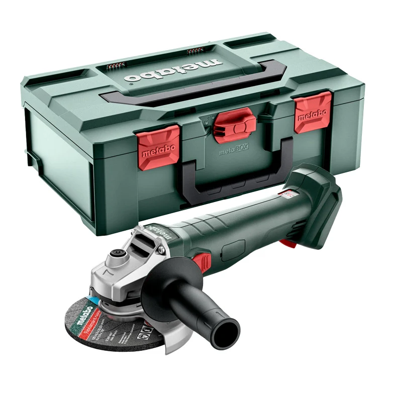 Meuleuse d’angle 18V W 18 L 9-125 Quick METABO 602249840 Serrage foudroyant - Avec metaBOX 165L (Produit seul)