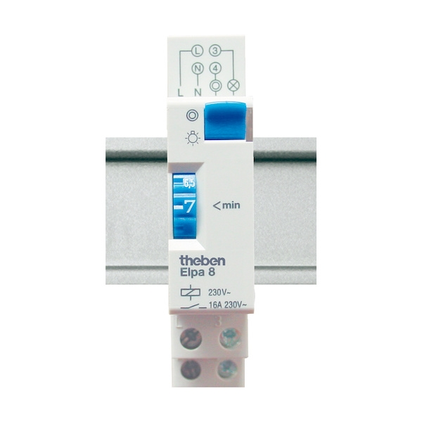 Haute Précision Minuterie électronique d'escalier ELPA 8 - THEBEN