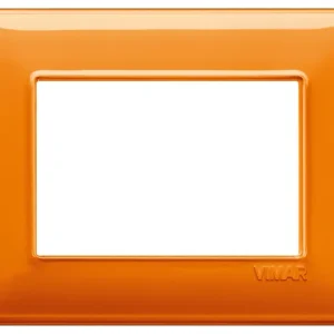 PLACCA VIMAR PLANA 3 MODULI REFLEX ARANCIO 14653.48
