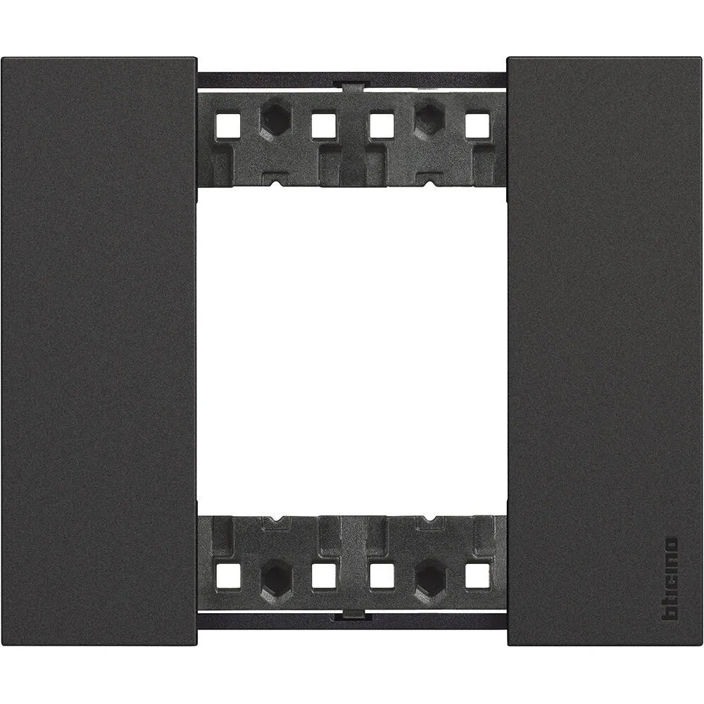 Plaque de finition 2 modules BTicino Living Now KA4802K