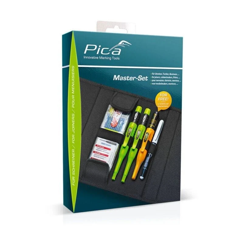 Master Set de marquage pour menuisier PICA 55010 - pour Chantier