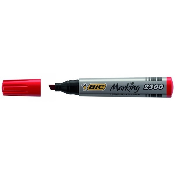 Résistant aux Intempéries Marqueur permanent indélibile rouge - BIC