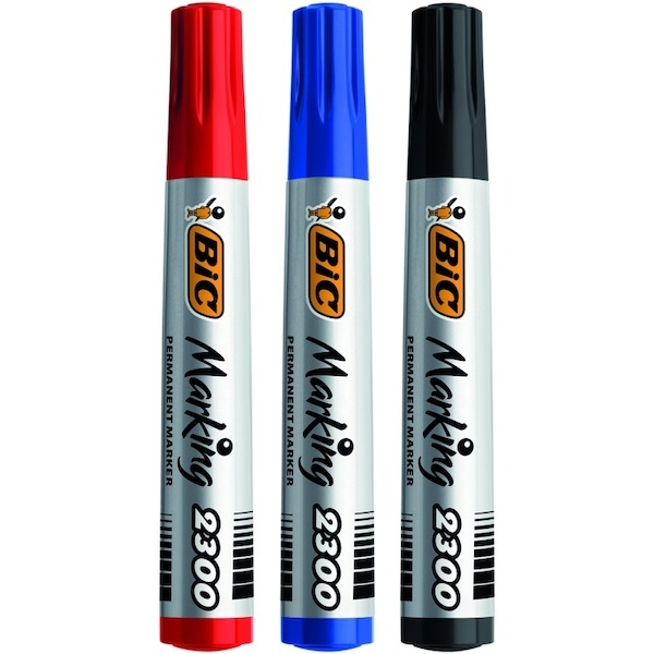 Résistant aux Intempéries Marqueur permanent indélibile rouge - BIC