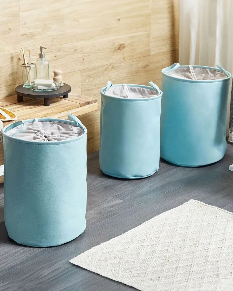 Mand set van 3 blauw ARCHA