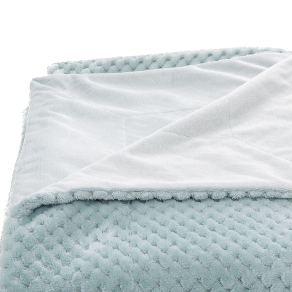 Anti-Rouille Plaid damier bleu glacier