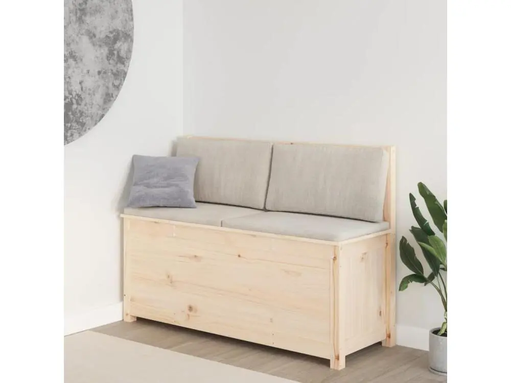 Banc 110x41x76,5 cm Bois de pin massif