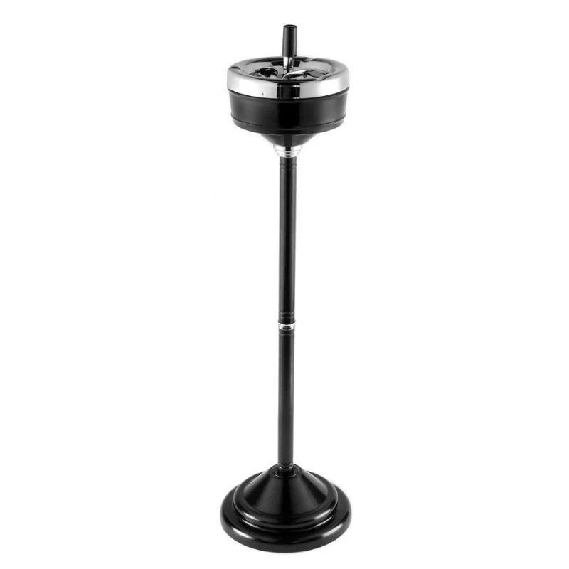Cendrier sur Pied Poussoir Ajustable Marque Française