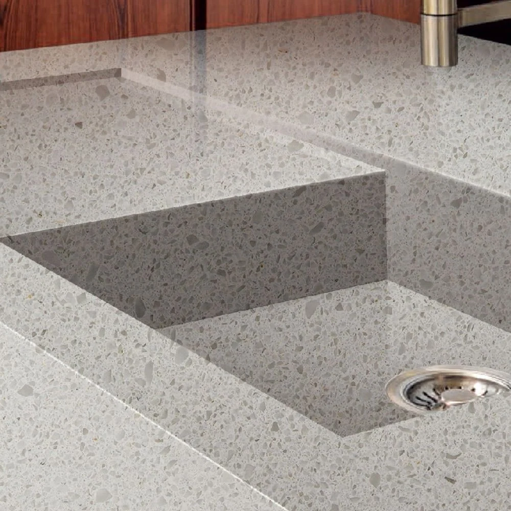 Comptoir en quartz 2 cm et 3 cm KASS 2205 | Livraison Rapide