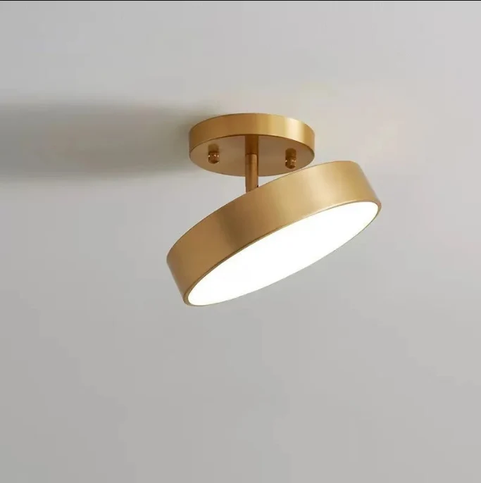 Lustre LED Cuivre Actuel