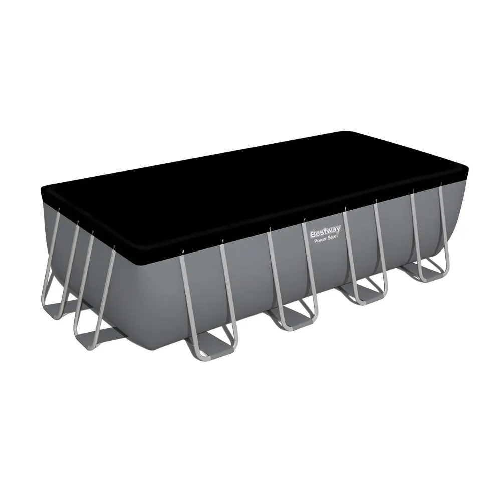 Piscina Elevada Retangular Power Inox Bestway 488x244x122cm