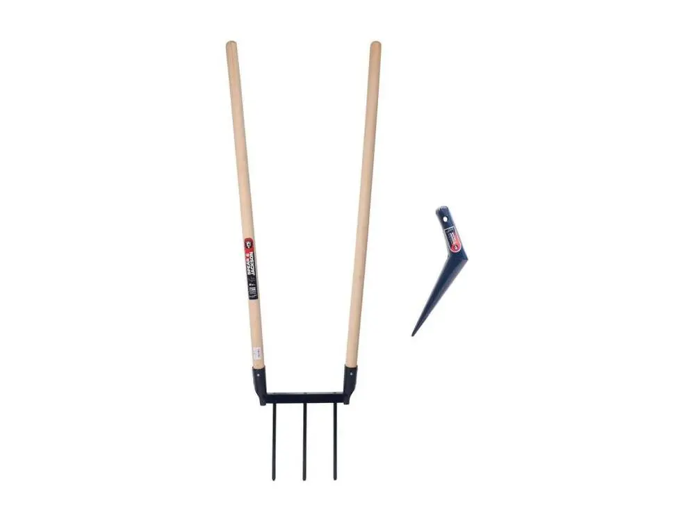 Set éco'biofourche 3 dents et plantoir Sécurité Renforcée