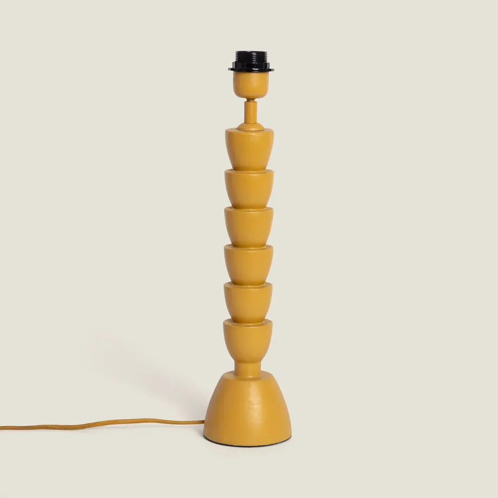 Socle de Lampe en Résine Darian - Garantie 2 ans