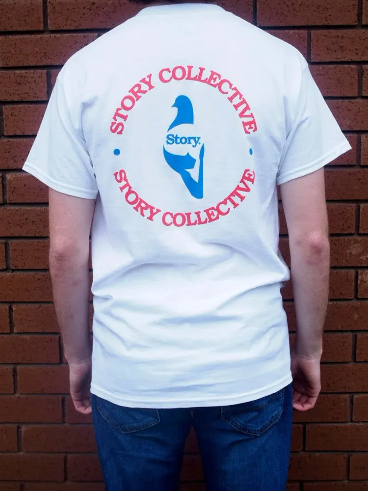 Story Collective Tee White