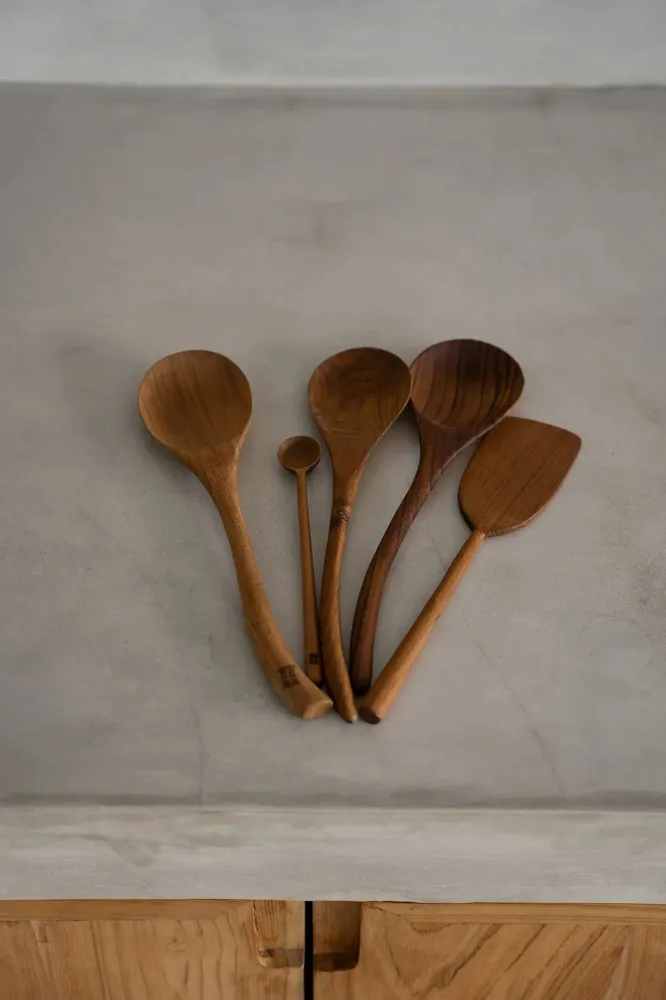 Teak Root Spatula
