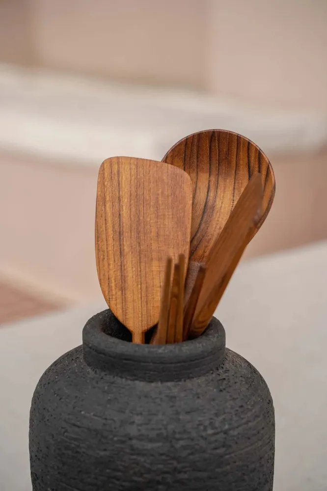 Teak Root Spatula