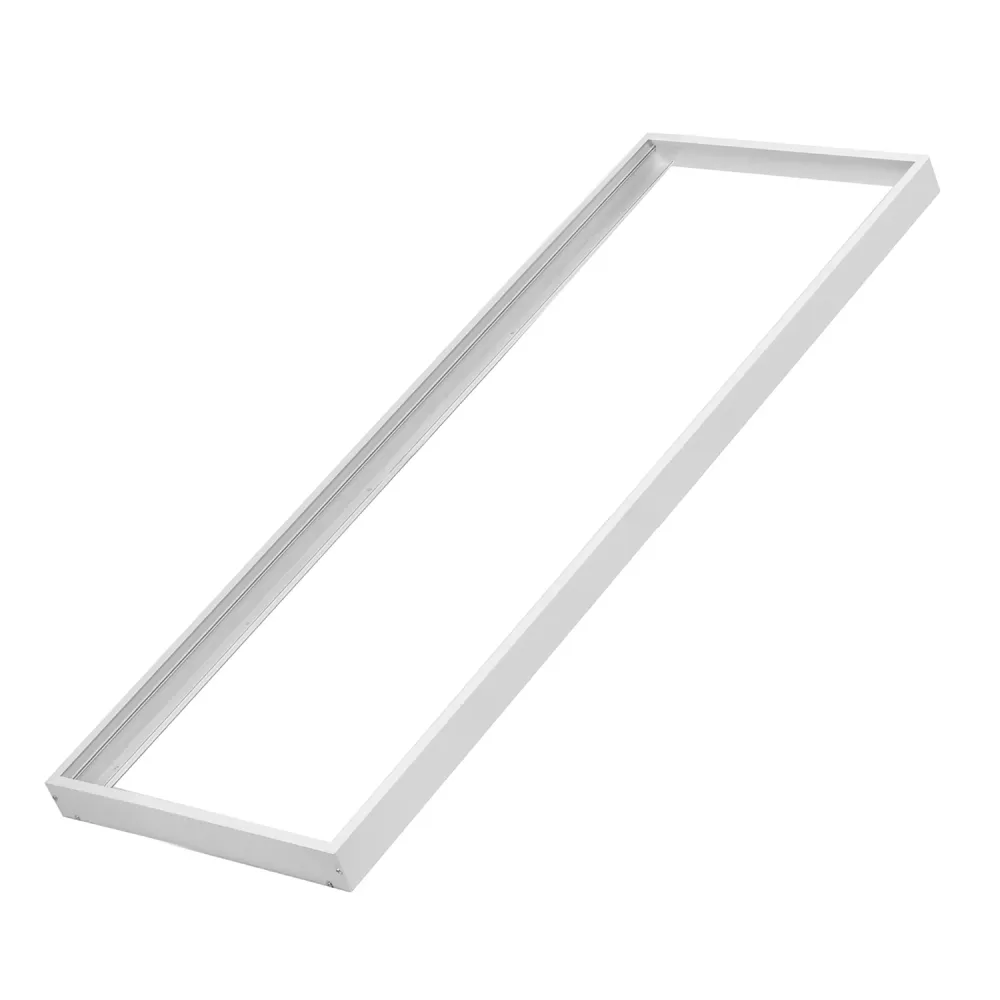Cadre pour panneaux de plafond LED 1195 x 295 mm en aluminium Maclean Energy MCE542 à dissipation thermique optimisée