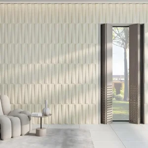 Panneau mural 3D STRAIT à peindre - pack de 3m² en rouleau de 10 mètres
