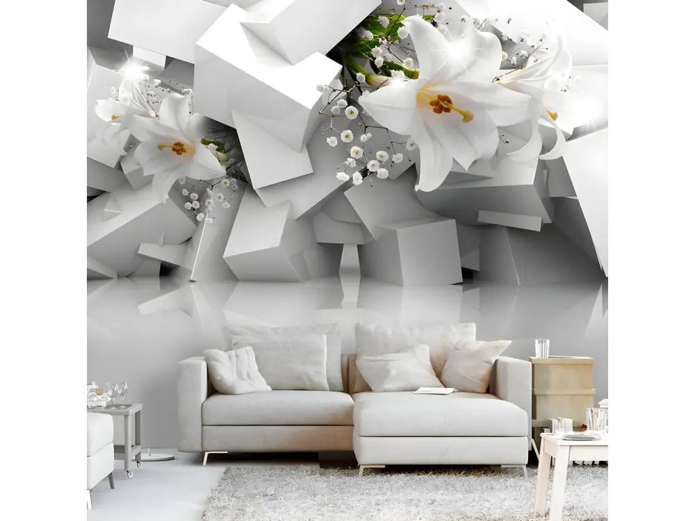 Papier peint intissé 3D et Perspective Lost Chaos : Taille - 300 x 210 cm pour mur intérieur
