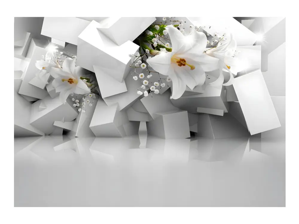 Papier peint intissé 3D et Perspective Lost Chaos : Taille - 300 x 210 cm pour mur intérieur