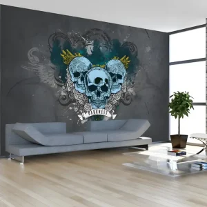 Papier peint intissé Street art Darkness III : Taille - 350 x 245 cm