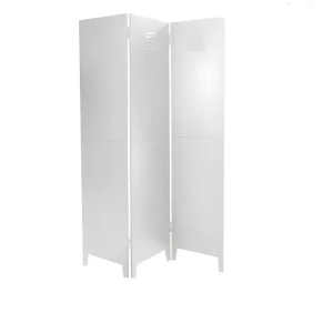 Paravent En Acier 3 Panneaux 120xh170cm avec lame rotative