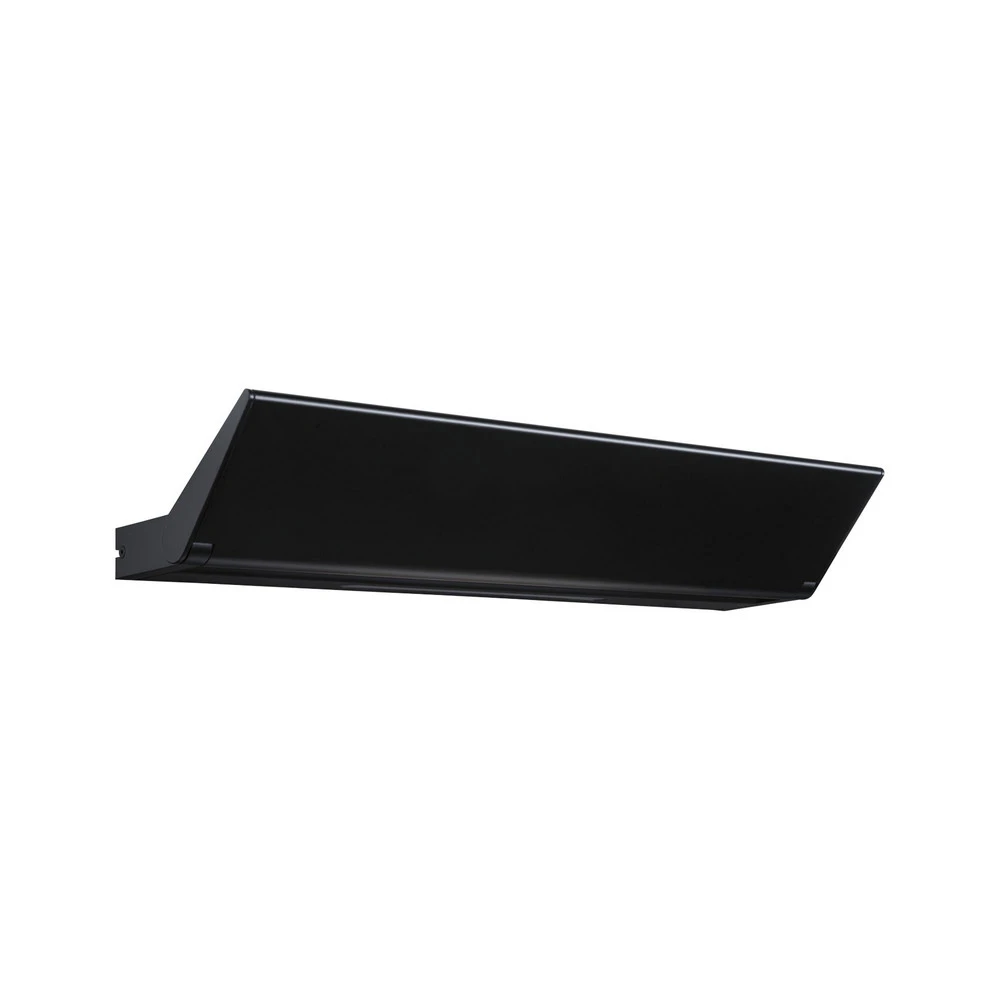 Paulmann Ranva Applique murale LED 3-Step-dim, noir avec spatule intégrée