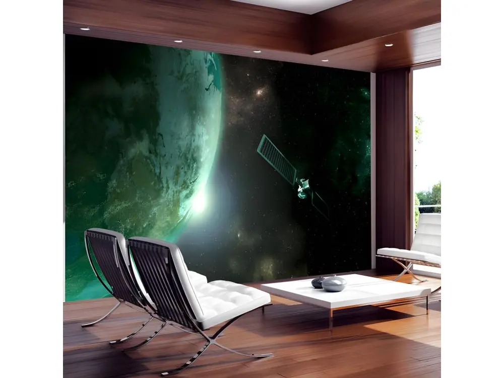 Couteau à enduire Papier peint intissé Paysages Planète verte : Taille - 200 x 140 cm