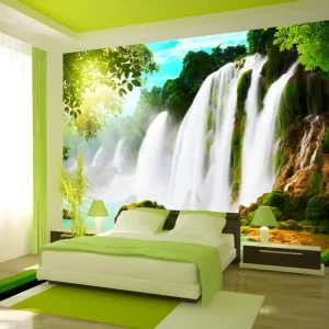 Couteau à enduire Papier peint intissé Paysages beauty nature: Waterfall : Taille - 250 x 175 cm