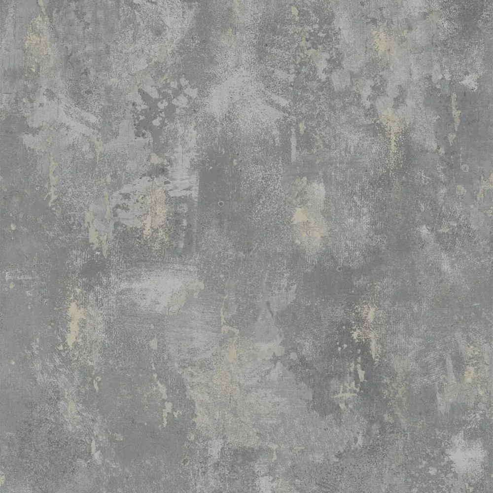 DUTCH WALLCOVERINGS Papier peint Gris-béton TP1008 pour papier peint lourd