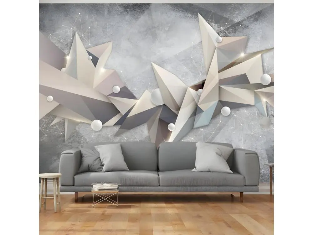 Papier peint intissé Abstractions Geometrical Constellation : Taille - 250 x 175 cm