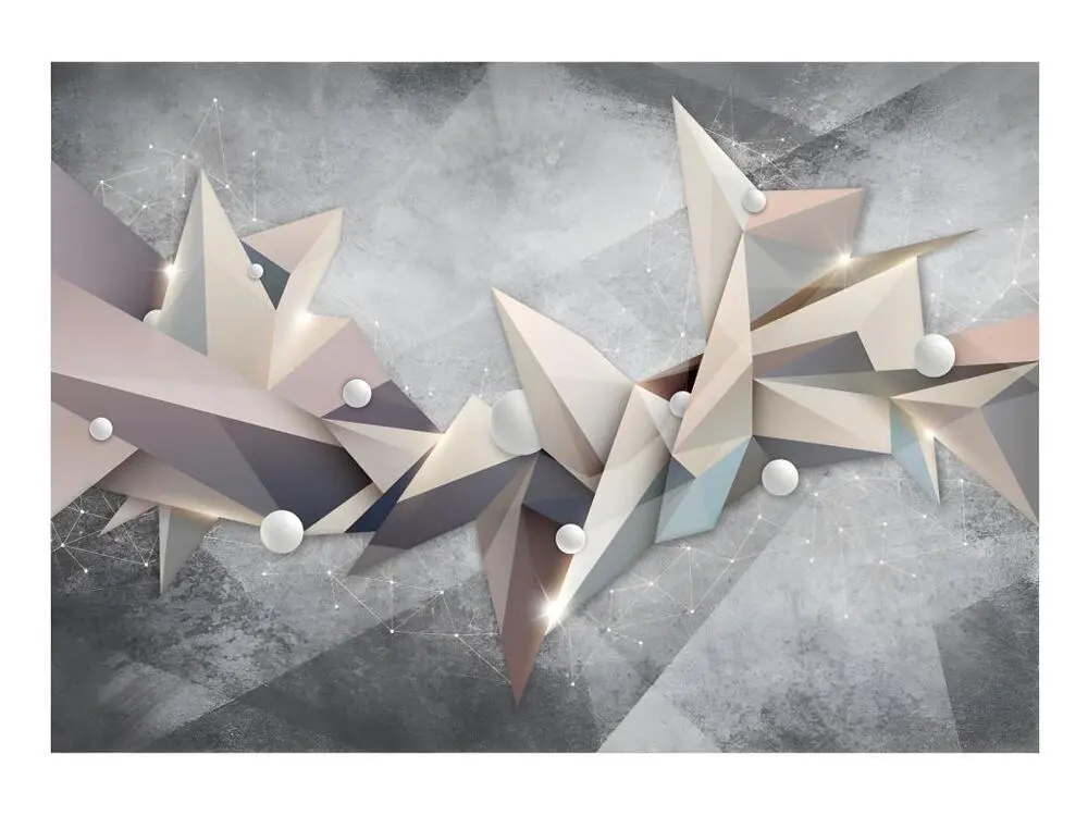 Papier peint intissé Abstractions Geometrical Constellation : Taille - 250 x 175 cm
