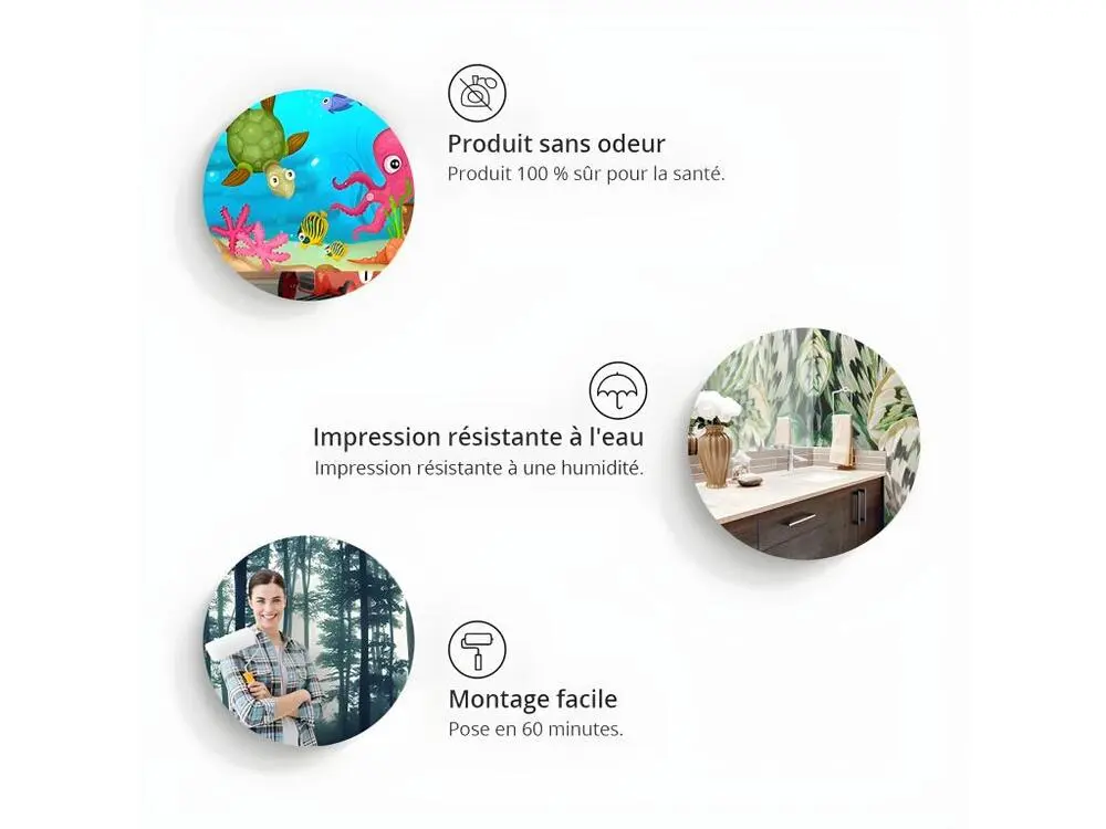 Papier peint intissé Fleurs Dandelion - sepia : Taille - 200 x 140 cm pour papier peint lourd