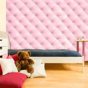 Papier peint intissé Fonds et Dessins Candy marshmallow : Taille - 100 x 70 cm lavable et résistant