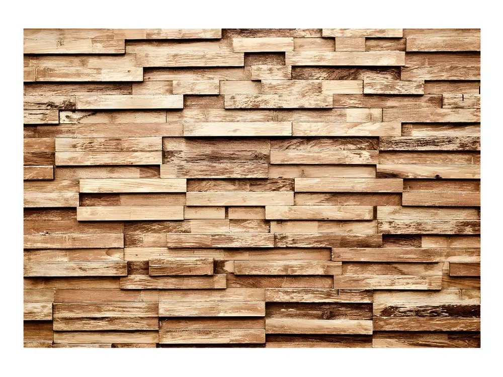 Papier peint intissé Fonds et Dessins Palisade : Taille - 200 x 140 cm