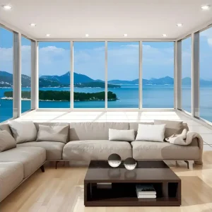 Papier peint intissé Paysages Delightful View : Taille - 300 x 210 cm pour papier peint lourd